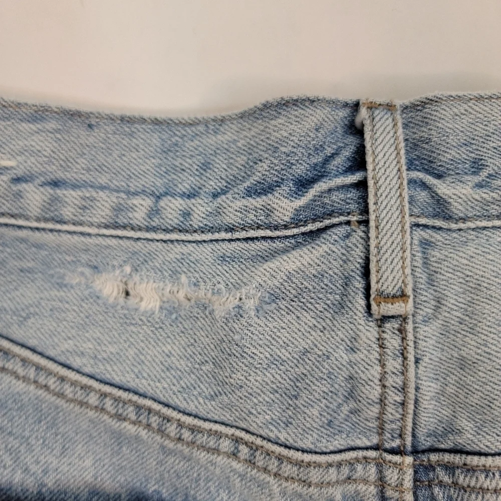 American Eagle 4 Denim Shorts 90's Boyfriend Distressed - Picture 10 of 12